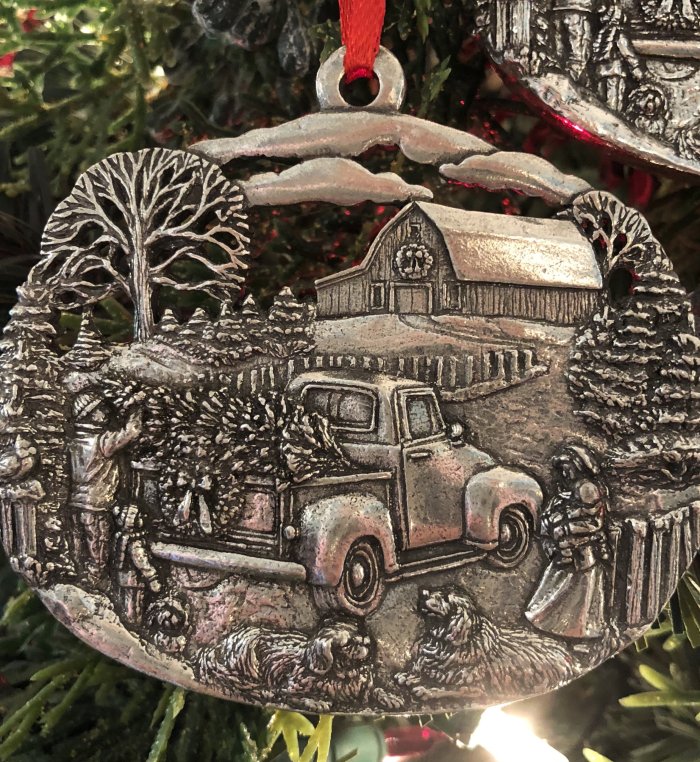 2018 Annual Ornament Our Tree Cutting