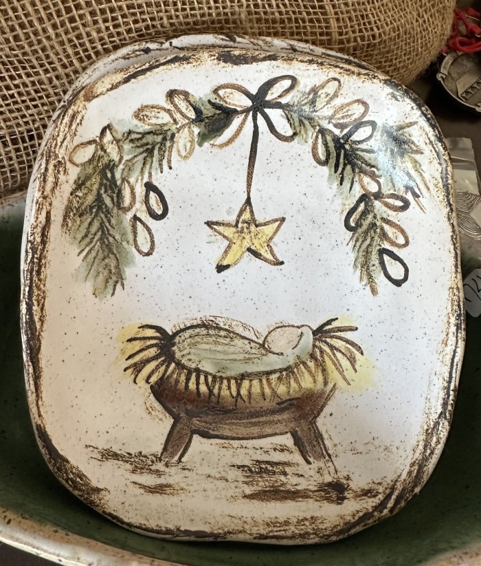 Manger with Star