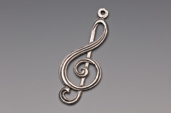 Clef Note Ornament C0205